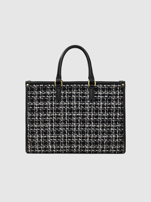 Denice Tweed Tote Bag
